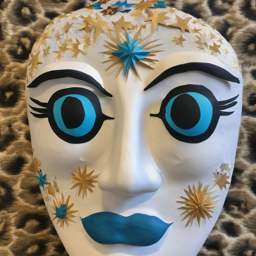 face with eyes made of stars, emoticon