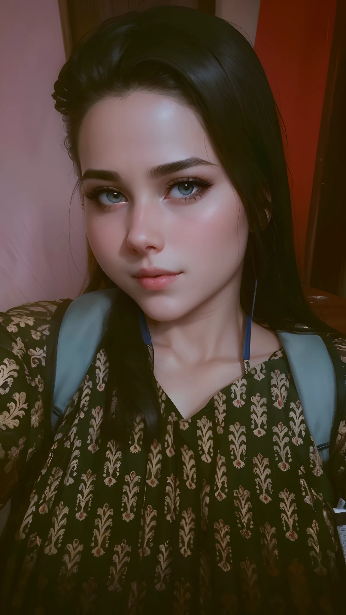 Cute Girl, Realistic Face, beautiful Eye, Smoothing Hair,8K Resulation