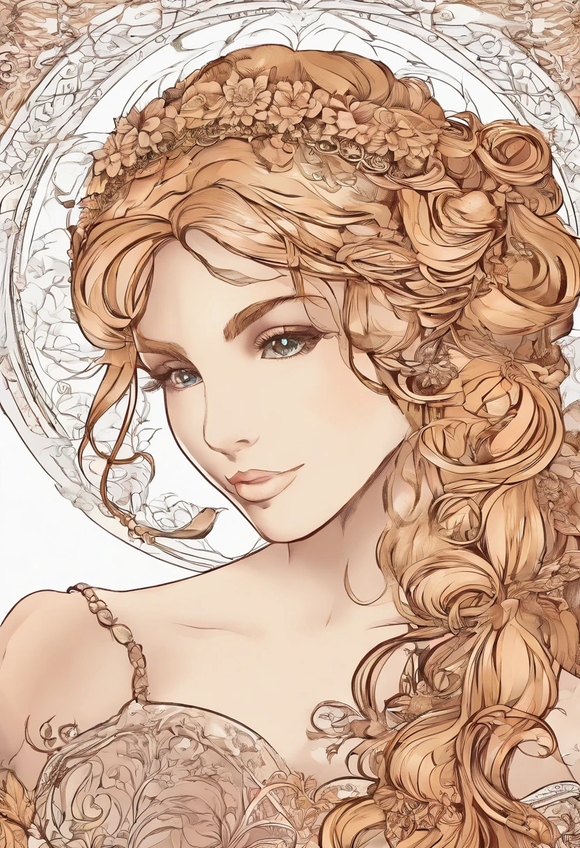 master part, gorgeous, best quality, Alto, 1girl, bonito, vermelho_Haivermelho, perigoso,vivid eyes,olhos amarelos, soio, noite, olhos hipnotizantes, ((Colouring)), franja, hair braid, sorriso assustador, Intimate BREAK, long braid, Arte Digital, detalhes altos, moderno, intrincado, rosto perfeito, Traced lights, assustador, (sensual), misteryous, quebrar (Makima \(chain saw man\), luz de fundo, olhos brilhantes, artistic, Papel Pavermelhoe, black tie quebrar superior, pigtail,