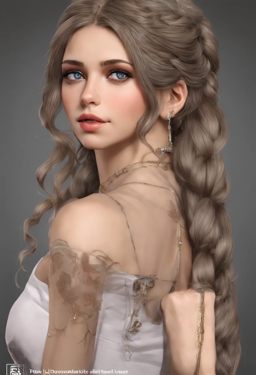 master part, gorgeous, best quality, Alto, 1girl, menina bonito, vermelho_Haivermelho, perigoso,vivid eyes,olhos amarelos, soio, noite, olhos hipnotizantes, ((Colouring)), franja, hair braid, sorriso assustador, Intimate BREAK, long braid, Arte Digital, detalhes altos, moderno, intrincado, rosto perfeito, Traced lights, assustador, (sensual), misteryous, quebrar (Makima \(chain saw man\), luz de fundo, olhos brilhantes, artistic, Papel Pavermelhoe, black tie quebrar superior, pigtail,