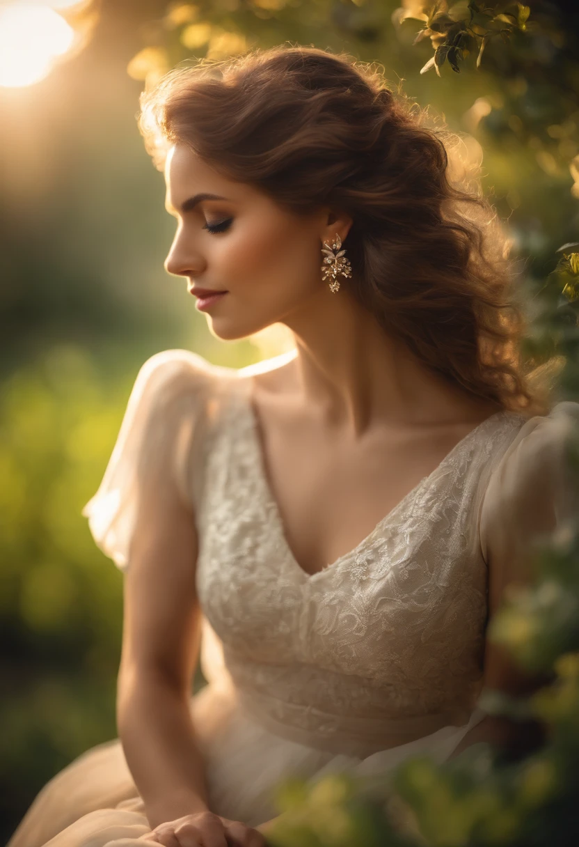 master part, best quality, illustration, Sax Azul, Brincos de Platina, Colar de Platina, vestido branco, 1girl, fofo, (dynamic lighting:1.2), Cinematic lighting, delicate facial features, Olhos detalhados, sharp pupils, alunos realistas, profundidade de campo, Bokeh, foco nítido, (hiper-detalhado, florescer, brilhar:1.4), Muitas pequenas gemas