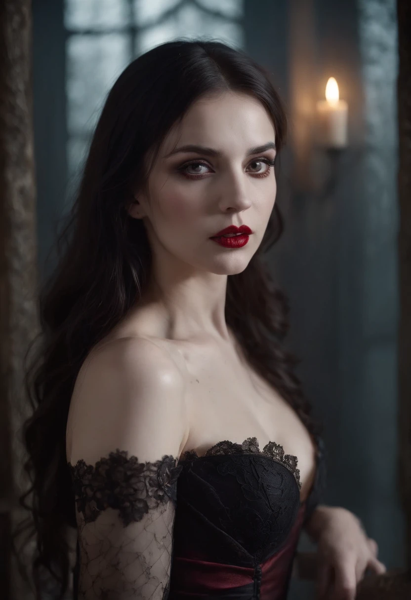 The dark beauty of the succubus。