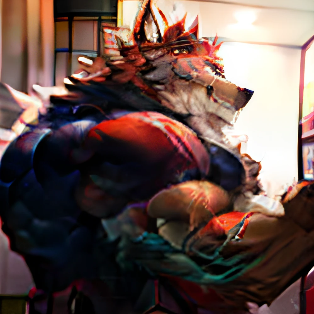 Artist kuroma, muscular wolf, hyper dick