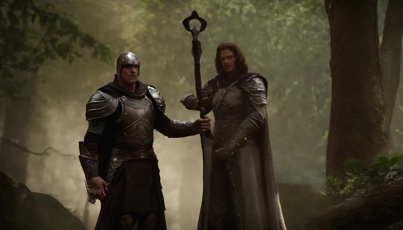 An elderly but strong inquisitor warrior, with a well-preserved armor, wielding a scythe as a weapon. (best quality, 4k, highres, masterpiece:1.2), ultra-detailed (realistic:1.37), HDR, studio lighting, sharp focus, physically-based rendering, extreme detail description, professional, vivid colors, bokeh, portraits, balanced warm and cool colors, dramatic lighting.
For the scene details:
- The inquisitor stands tall, with a commanding presence, exuding experience and wisdom.
- His armor is made of polished steel, with intricate engravings and fine craftsmanship.
- The scythe in his hand is menacing, decorated with dark symbols, reflecting his role as an inquisitor of the shadows.
- Surrounding the warrior is a dimly lit chamber, casting dramatic shadows and highlighting the textures of the armor.
- A faint glow emanates from his eyes, hinting at his otherworldly powers.
- Wisps of smoke curl around his feet, portraying a sense of mystery and power.
- The background showcases ancient ruins, covered in moss and vines, adding a sense of history and age.
- The lighting casts rays of light through cracks and openings, creating a somber yet awe-inspiring atmosphere.
- His face bears the marks of a life lived, with weathered skin and a stern expression, evoking a sense of determination and resilience.
- The color palette is a mix of deep blues and vibrant oranges, contrasting the cold and calculating nature of the inquisitor with the warmth of his inner strength.
- The overall composition is carefully balanced, with the inquisitor positioned centrally, conveying his importance and unwavering resolve.
Please note that the above prompt is an example and can be adjusted or modified to fit the preferences and requirements of Stable Diffusion. Feel free to add or remove details as you see fit.