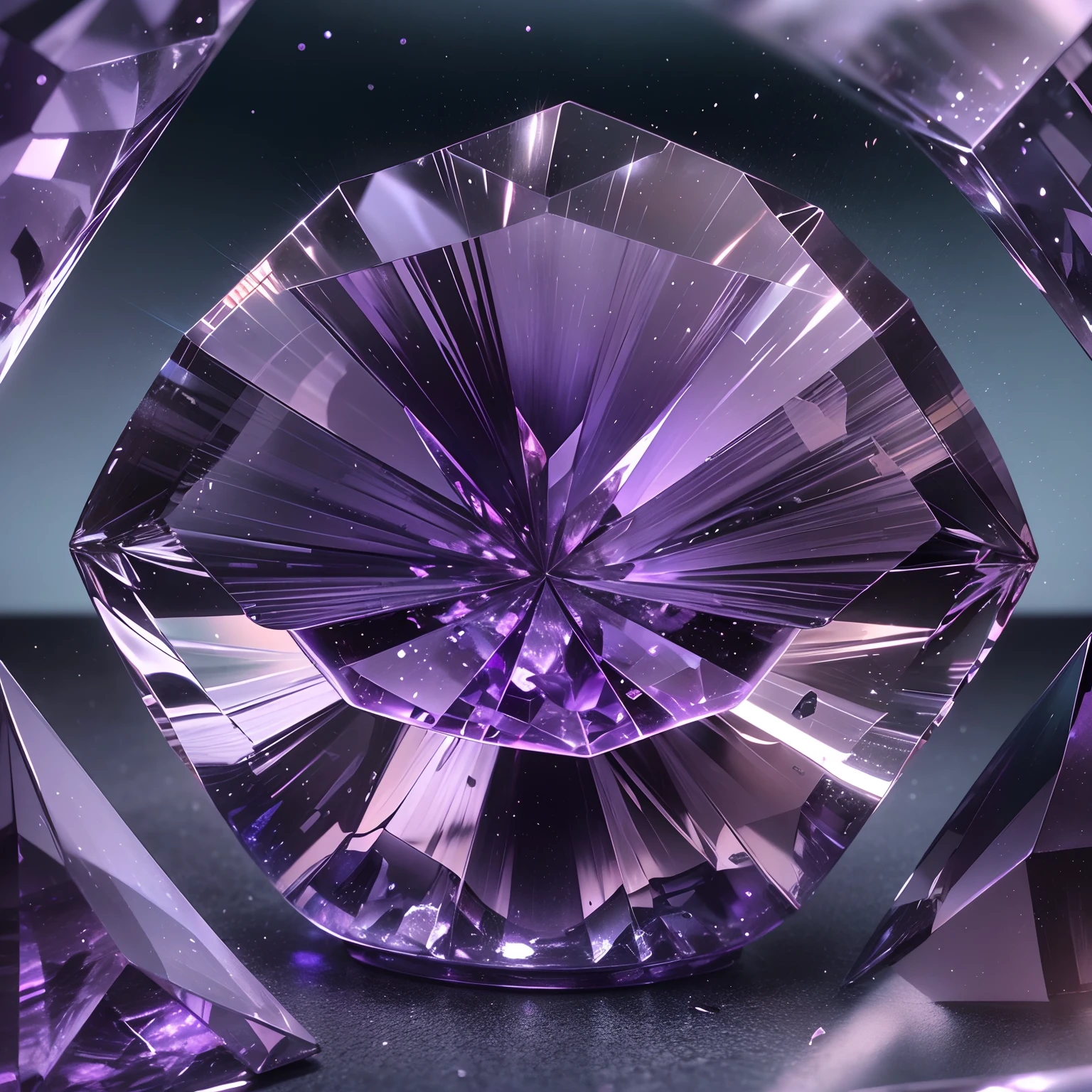 (best quality,ultra-detailed,realistic:1.37),amethyst gemstone,perfectly cut,sparkling purple hues,crystal-clear clarity,dazzling brilliance,glowing from within,reflecting light delicately,symmetrical faceting,smooth and flawless surface,elegant and precise edges,precious gemstone,unparalleled beauty,natural formation,precious stone,mesmerizing and captivating,capturing every fine detail,light refracting through its facets,radiating warmth and elegance,exquisite craftsmanship,gleaming under the sunlight,glimmering under the moonlight,vivid purple tones,rich and deep colors,translucent and transparent,intense and vibrant hue,striking and eye-catching,transcendent and enchanting,impeccable purity,soft and velvety texture,shimmering and lustrous,dainty and delicate appearance,unveiling its hidden secrets,emitting a sense of serenity and calm,creating a surreal and dreamlike atmosphere,showcasing nature's extraordinary wonders,awakening a sense of awe and admiration,bringing a touch of elegance and sophistication.