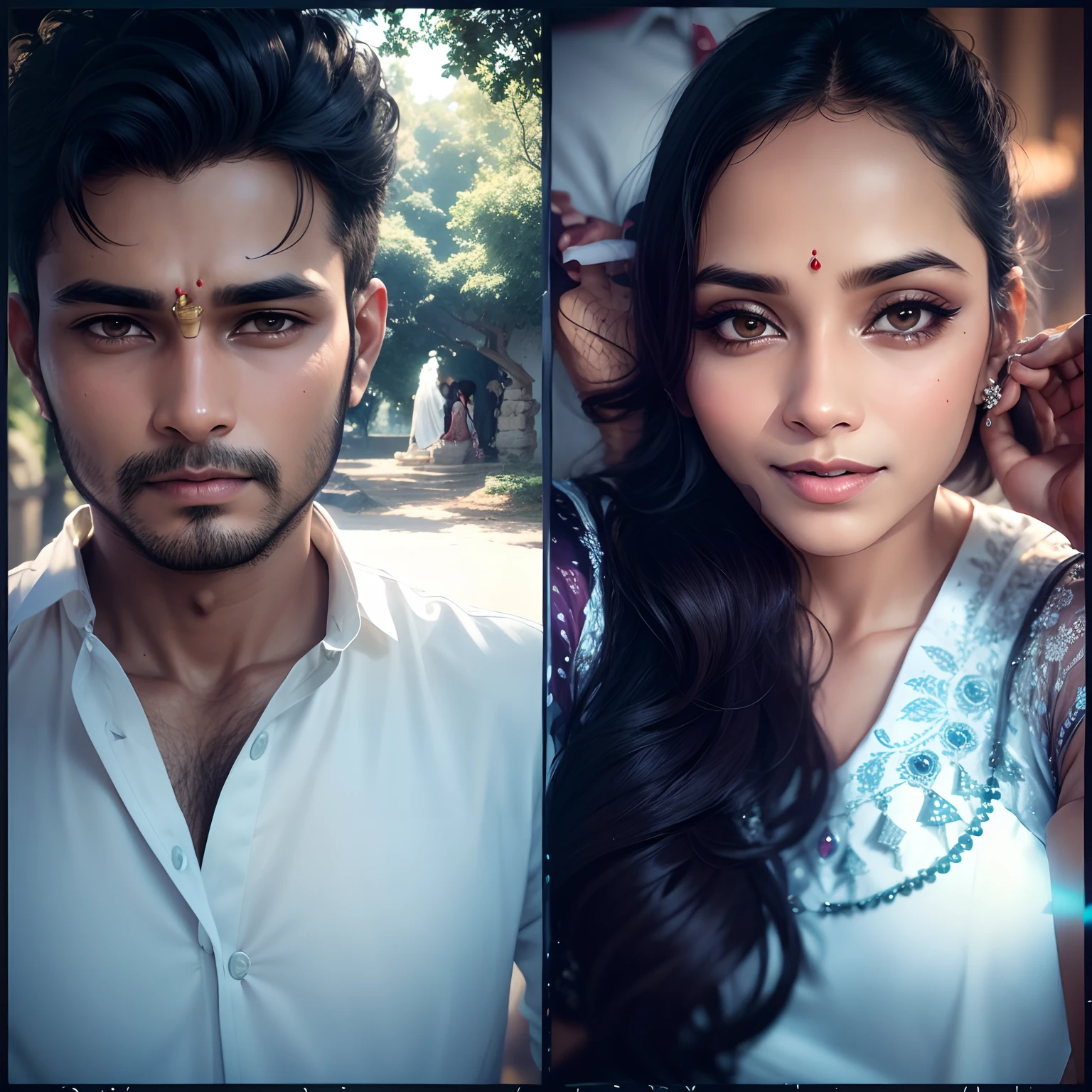 Indian marriage couple