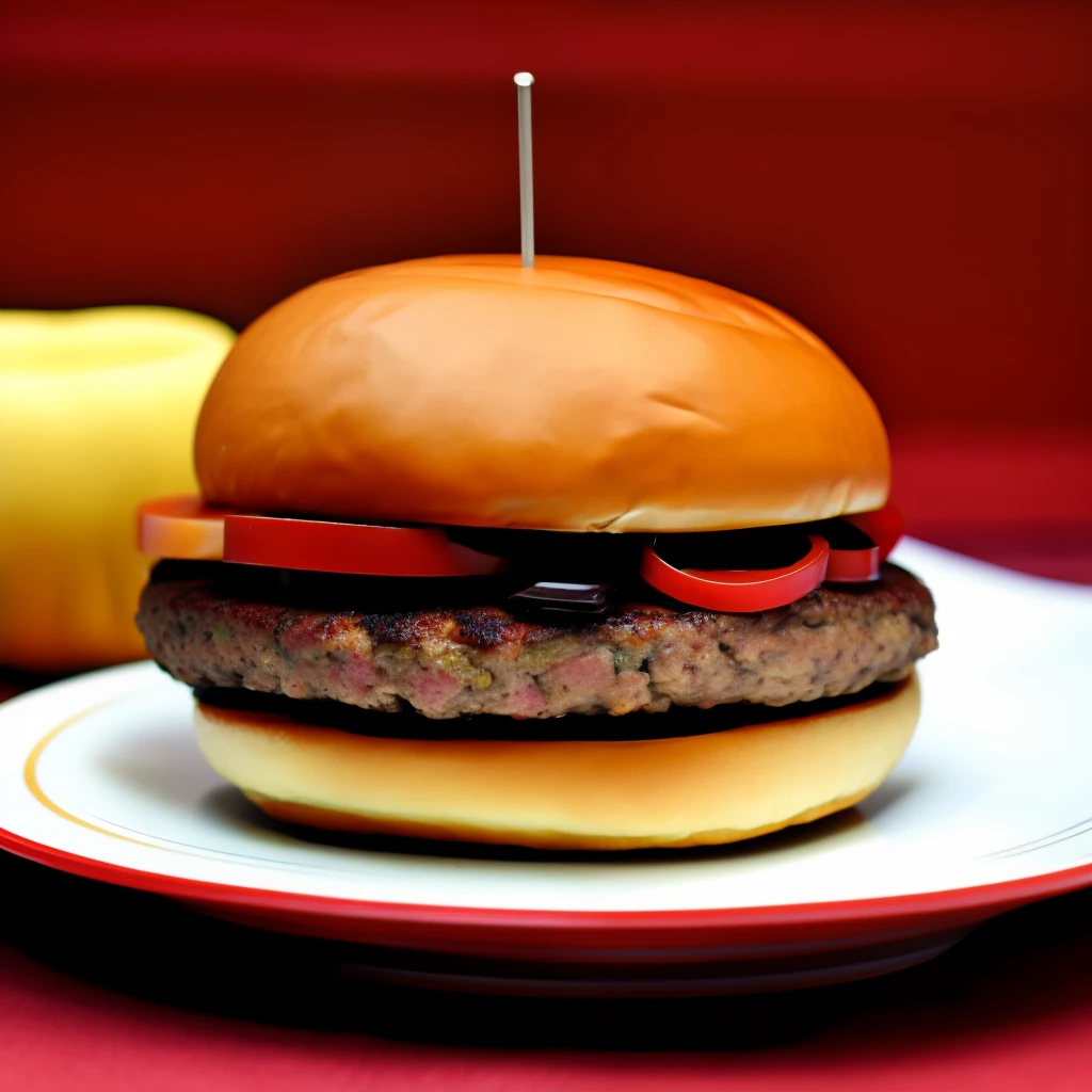 Virtual turkey burger