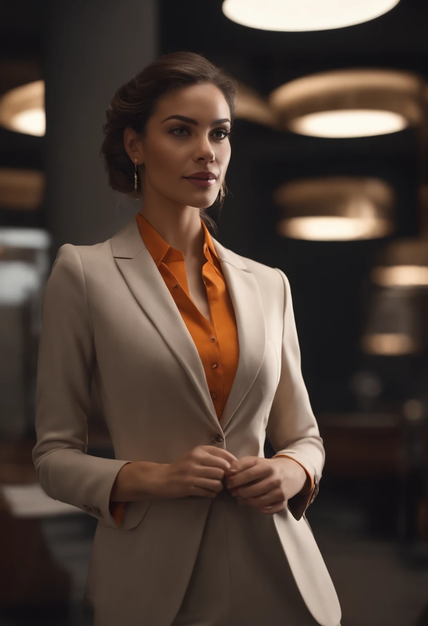 Un retrato de una mujer de negocios con traje y corbata, Al estilo de Unreal Engine 5, Empoderamiento femenino --AR 128:85
Una mujer vestida con un traje de negocios parada frente a la gente, in the style of portraits with soft lighting, 32K UHD, Curvas en negrita, youthful energy, Cabincore, black and amber, guapo --ar 128:85
Joven empresaria en traje de negocios, en el estilo de emocionalmente complejo, ondulado --ar 128:85
A beautiful businesswoman stands in her suit, Al estilo de Unreal Engine 5, Sharp focus --AR 128:8