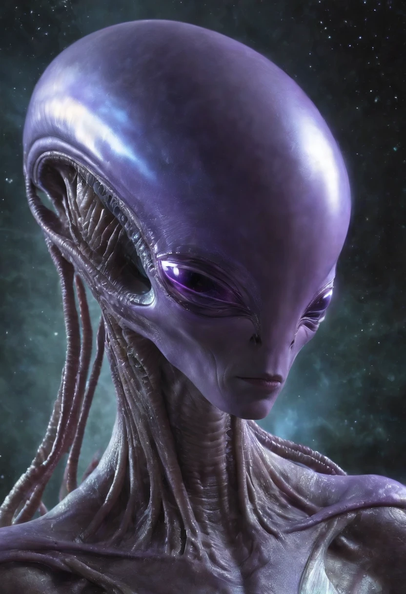 Exotic Biological Aliens: Unique alien beings adapted to the interstellar environment.
Futuristic Medical Research Lab: A center for advanced studies dedicated to alien medical research.
Human Alien Spirit Bodies: Spirit Entities Linked to Alien Bodies.
Alien corpo esguio: An alien form with a slender physical frame.
Alien cell regeneration room: Site of recovery and regeneration of extraterrestrial organisms.
Multifaceted Giant Alien Eye: Being with giant eyes and multiple facets.
Alien hologram: Holographic Projections Used by Aliens to Explore Information.
Futuristic Alien Suit: Advanced clothing worn by beings from other worlds.
Extraterrestrial Genetic Healing Laboratory: Space dedicated to the genetic manipulation of exotic species.
Rosa e Roxo Alien Ete-Grey: Alien with pink and purple colors belonging to the Ete-Grey species.
Innovative alien environment: A single, High-tech alien scenery.
Telepathic abilities: Communication and mental comprehension skills.
Alien Medical Research Center: Scientific Institution Focused on Extraterrestrial Health.
Curious and affectionate hybrid alien: A mix of exotic species, with curious and loving traits.
Healing alien light chamber: Healing device that uses light in alien environment.
Bioorganic Appendices: Organic extremities in an alien humanoid body.
Telepathic texture: Sensory characteristics related to mental communication.
Advanced 3D modeling technology: Ferramentas de modelagem de alta tecnologia.
Futuristic costume with surreal lighting effects: Roupas com deslumbrantes, futuristic lighting.
Alien cybernetic implants: Technological components implanted in beings from other planets.
Digitally enhanced alien atmosphere: Digitally altered environment for specific experiences.
Alien Azu