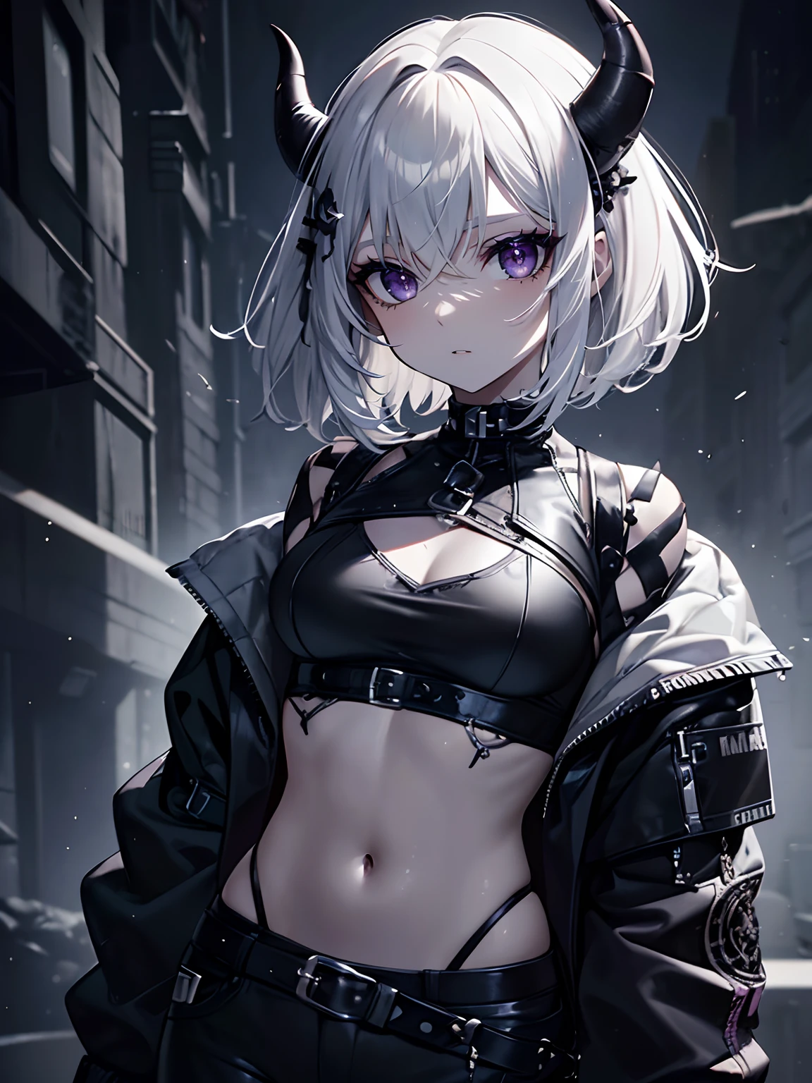 PERFECT MASTERPIECE, EXTREMELY DETAILED CG UNITY 8K UHD QUALITY RESOLUTION WALLPAPER, PHOTOREALISTIC, RAW PHOTO, PERFECT PHOTOGENIC CLARITY, OFFICIAL ART, AWARD-WINNING PORTRAIT, ULTRA HYPER-REALISTIC, ULTRA HYPER-DETAILED, SHINY REALISTIC SKIN, RAY TRACING, GLOWING AMBIENT LIGHT, The most beautiful and sexy gothic punk girl, (very short blonde hair in a shaved mohawk gothic hairstyle:1.3) vibrant moonlight eyes, long detailed eyelashes, blushing, full pouting pink lips, (detailed gothic makeup:1.3) super huge enormously gigantic tits, cleavage showing, gigantic tits bursting out of her outfit, (wearing highly detailed Harajuku-inspired gothic punk hoodie and torn skinny jeans with lots of straps zippers buckles and chains:1.3) tons of tattoos and piercings, looking back at the viewer, lifting her butt up arching her back in a sexy seductive slutty pose, her nice big ass facing the viewer, full body portrait, cowboy shot, cherry blossoms blowing in the wind, dark gothic cyber City background 