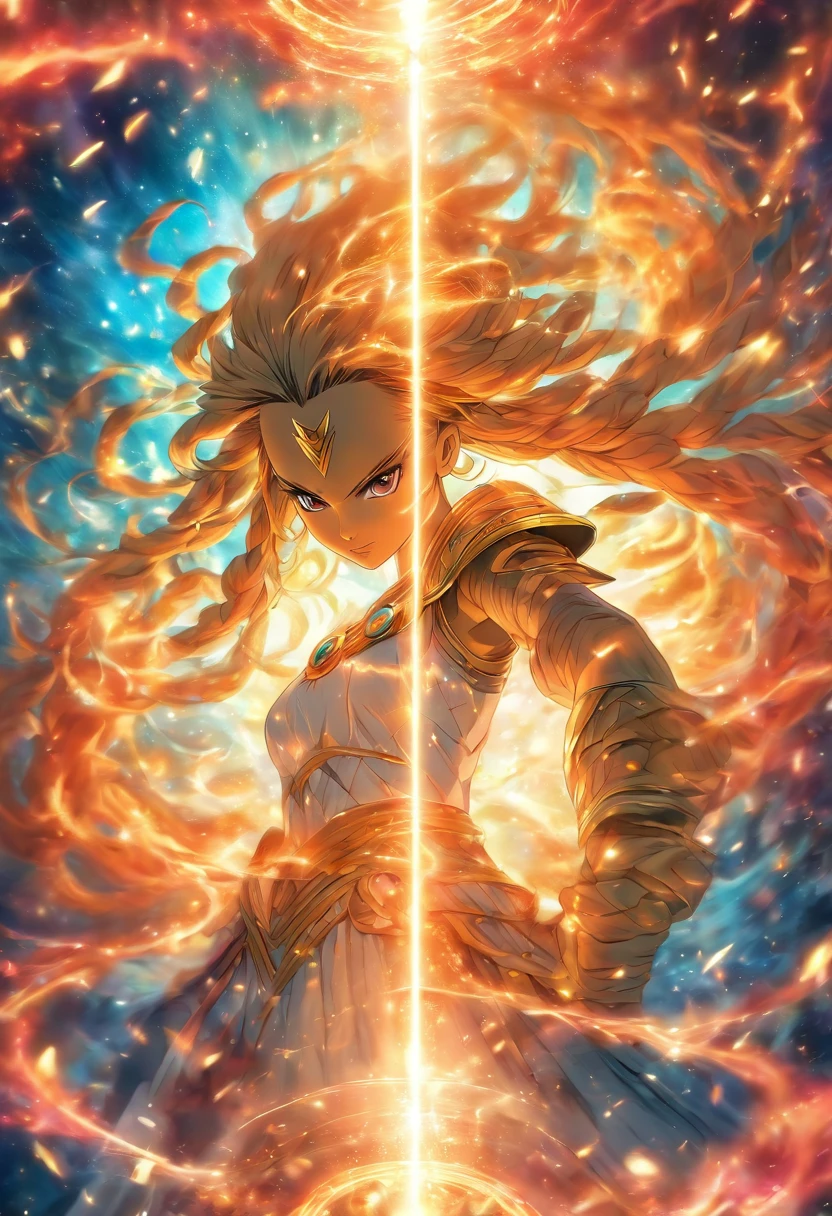 Warrior princess Fibonacci sequence optical illusion