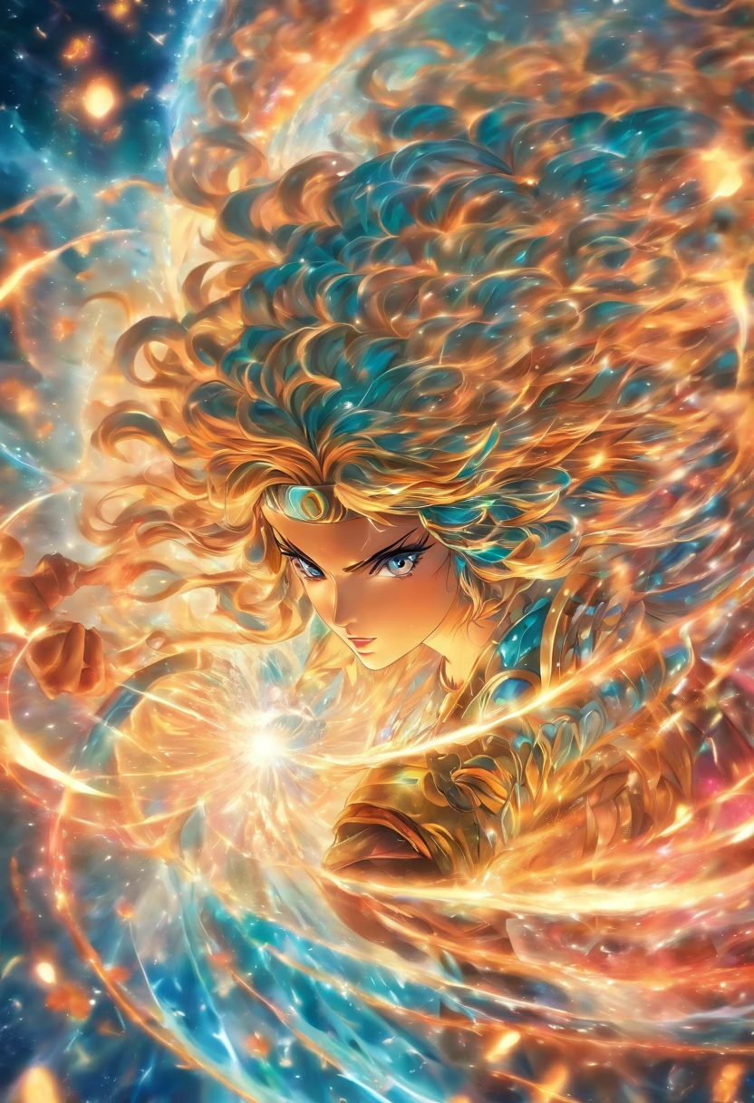 Warrior princess Fibonacci sequence optical illusion