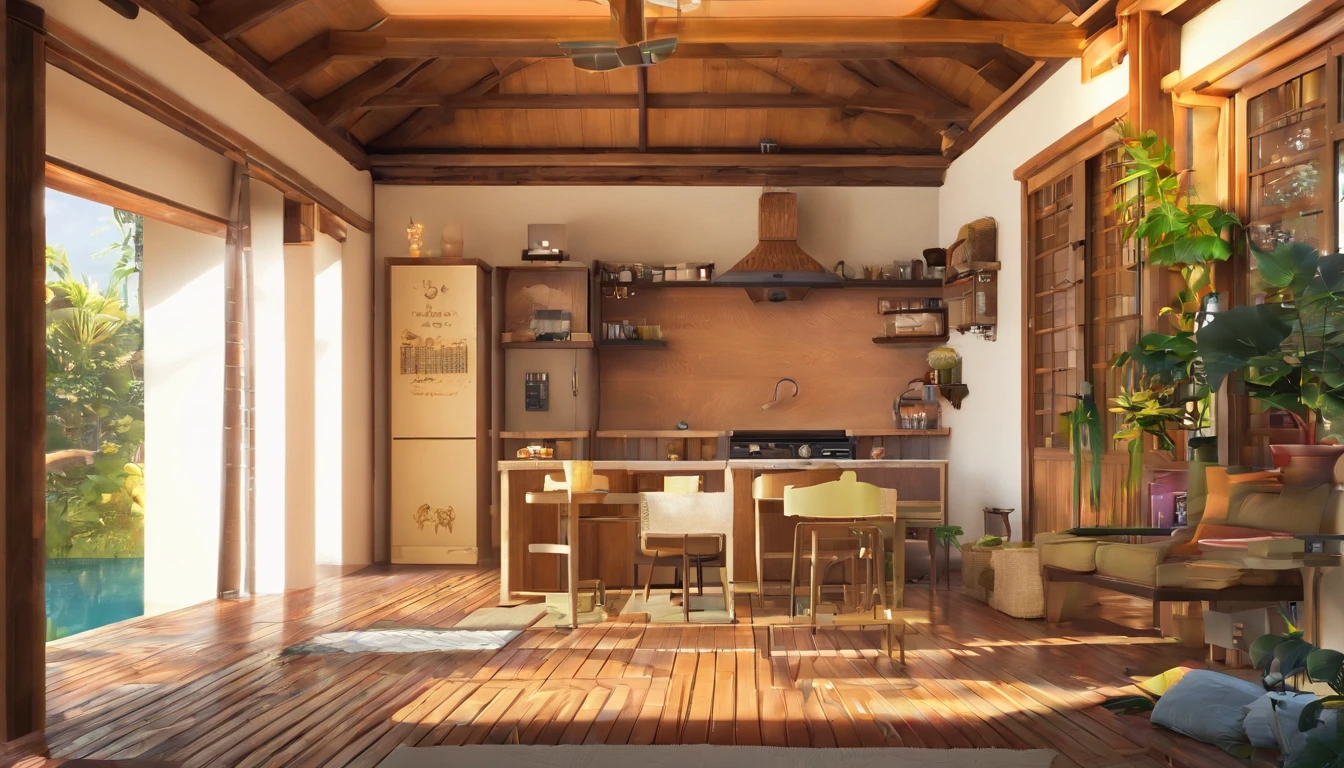 Crie uma imagem de uma casa com vistar externa, casa japonesa que incorpore os seguintes elementos e estilos: 1. Japanese Antique Style: A base da casa deve ser inspirada na arquitetura tradicional japonesa, com telhados de telha, paredes de papel shoji e elementos de madeira envelhecida. 2. Estilo futurista: Add futuristic elements to the house, as holographic glass panels, integrated LED lights and abstract geometric shapes inspired by cubism. 3. Traditional Japanese folklore: Incorporate elements of Japanese folklore, like dragons, gruas, sakuras (cerejeiras) em flor e outros motivos tradicionais em partes da imagem. 4. Qualidade ultra-realista: Make sure the image has an extremely high resolution to capture every detail. Use Advanced Shading Techniques, texturing and lighting to create a sense of realism. Ferramenta recomendada: Utilize professional graphic design software, como Adobe Photoshop, Illustrator ou programas similares. This project is highly complex and may require advanced skills in graphic design and illustration. Make sure to put in the time and effort to achieve the desired level of quality in the final image. Remember that creating art is a creative process, And you can tweak and customize the aforementioned elements and styles to achieve a unique and stunning representation of a Japanese home that matches the old, The Futurist and the Folkloric.