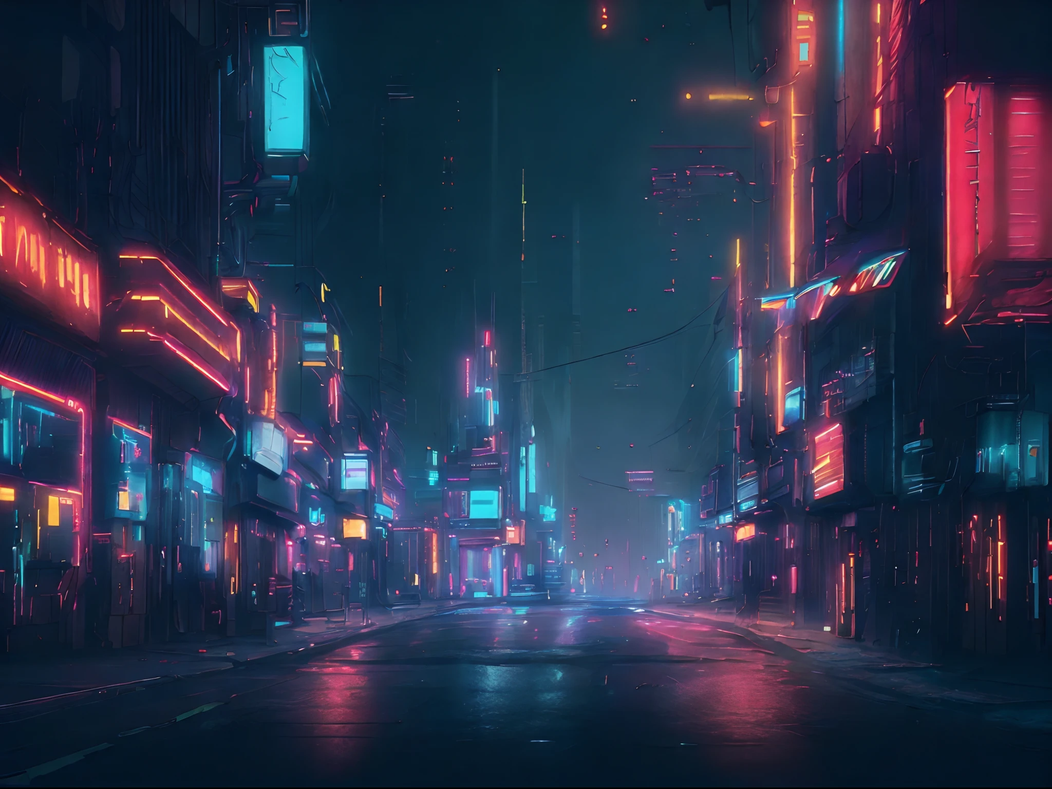 enhance, detailed, anamorphic cinematic look, neon, cybernetic, high quality, crisp sharp, Blade Runner look,