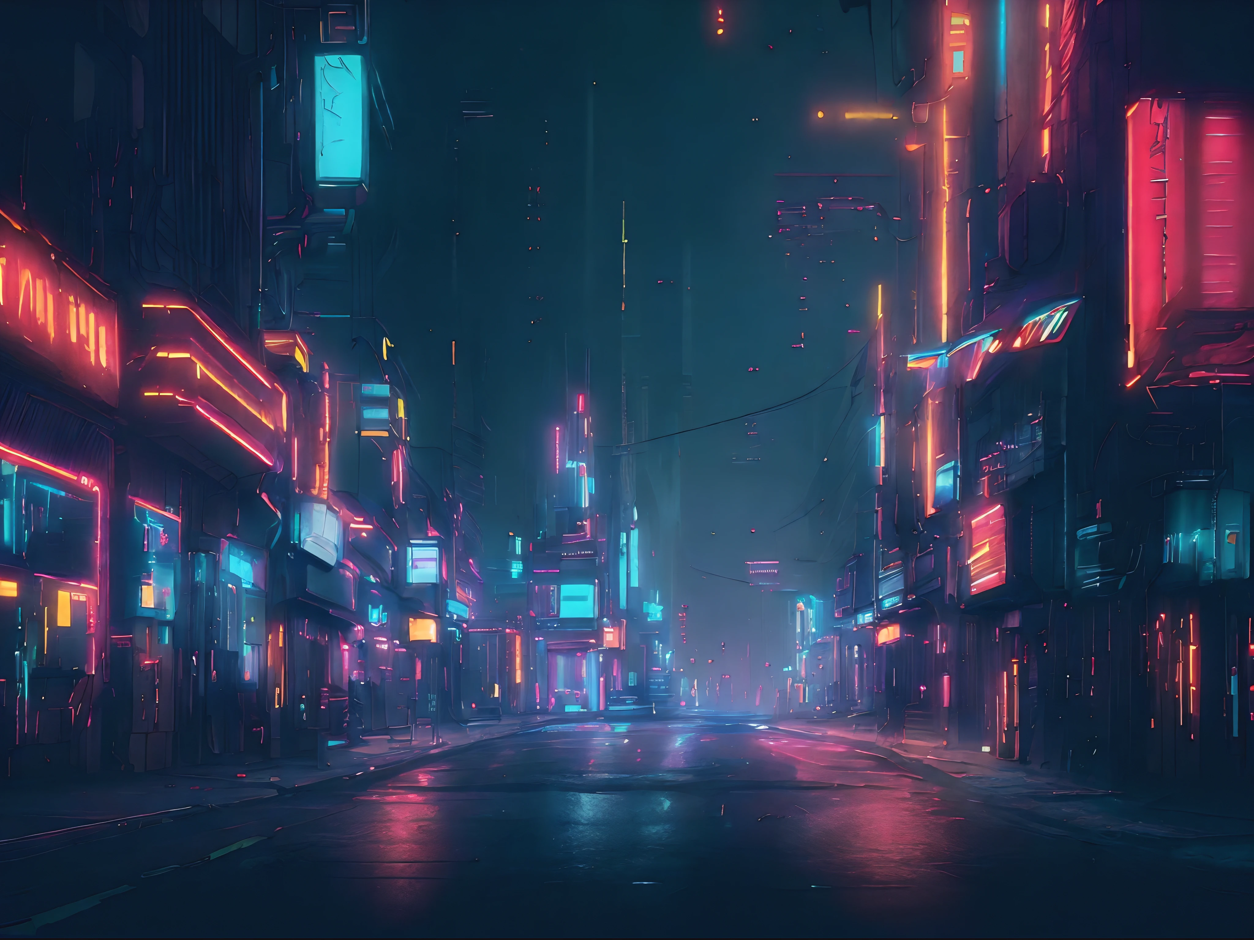 enhance, detailed, anamorphic cinematic look, neon, cybernetic, high quality, crisp sharp, Blade Runner look,