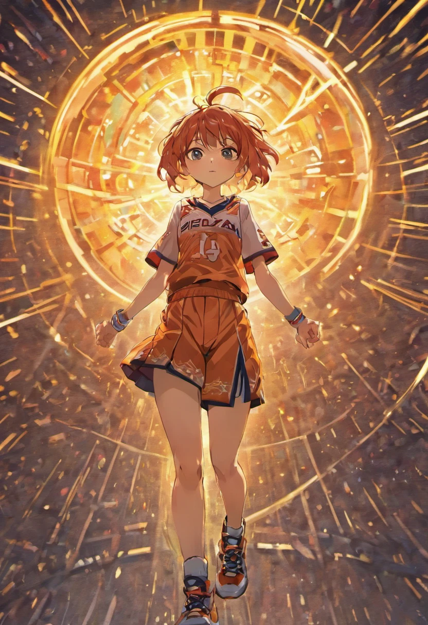 Deus atlas segurando o mundo dentro de uma bola de basquete