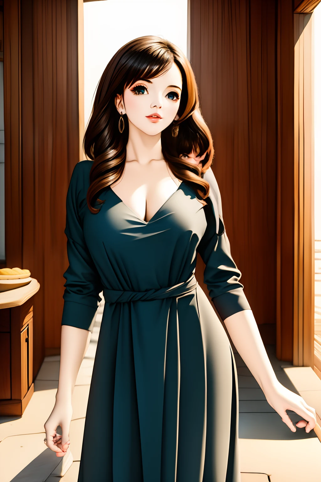 Unparalleled masterpiece, surreal 8K, perfect artwork, super detail, best quality, masterpiece 4K wallpaper aesthetics, masterpiece, award-winning artwork, official art, cinematic lighting. (Great work: 1.3), (Best quality: 1.1)
(Masterpiece work: 1.3) This is a masterpiece female portrait painting, which is considered a masterpiece work. The woman in the painting has a charming, sexy and enchanting figure. Her face is exquisite, her lips are delicate and soft, her clothes are gorgeous and luxurious, her platinum trim shines brightly, and her hair is meticulously trimmed, as if she were a perfect work of art. The background is a sun-drenched sea, with waves lapping at the rocks, as if blending with the sensuality of women, presenting a dynamic and seductive visual effect.
_v47:1>.
