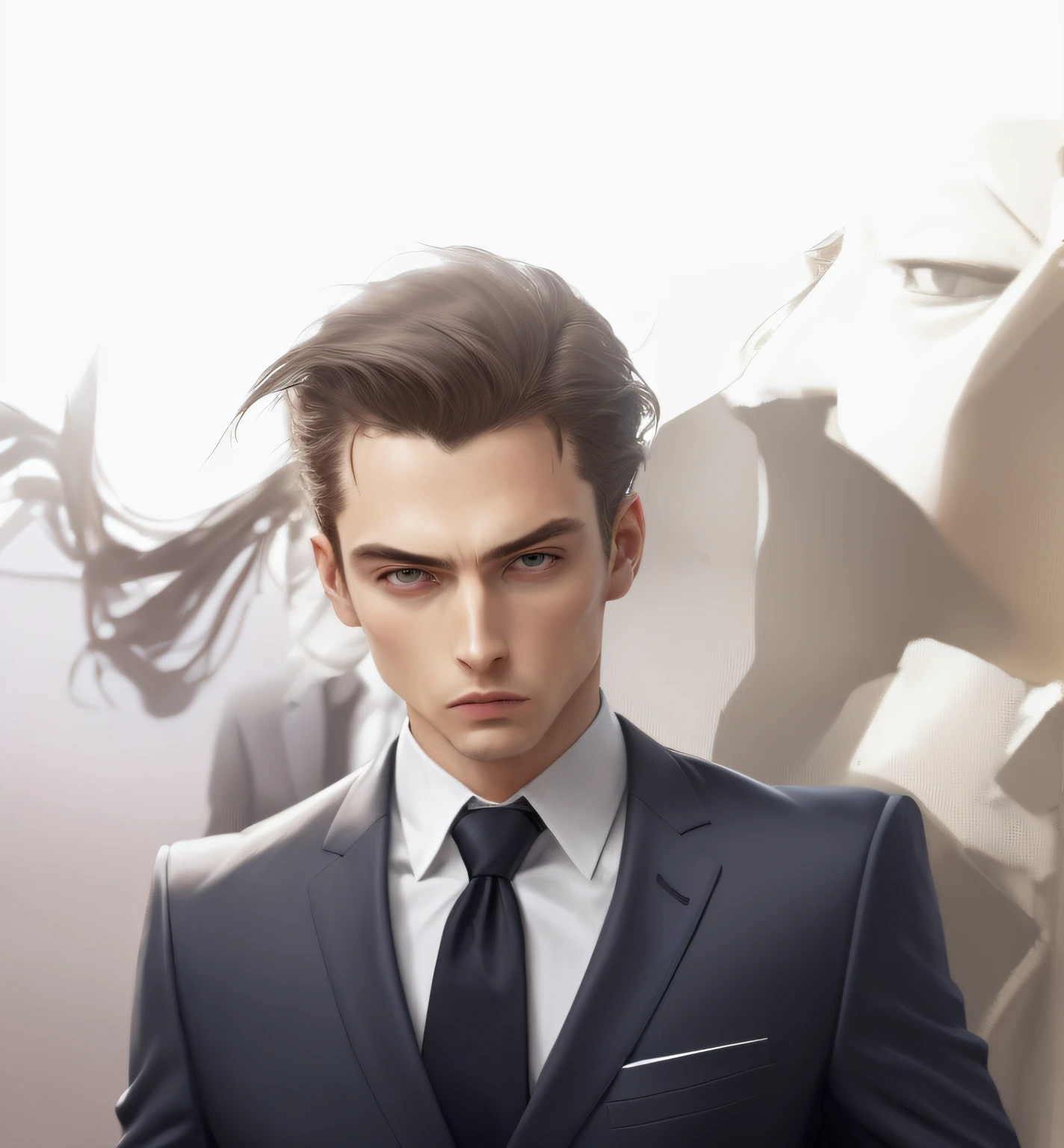 put on a suit