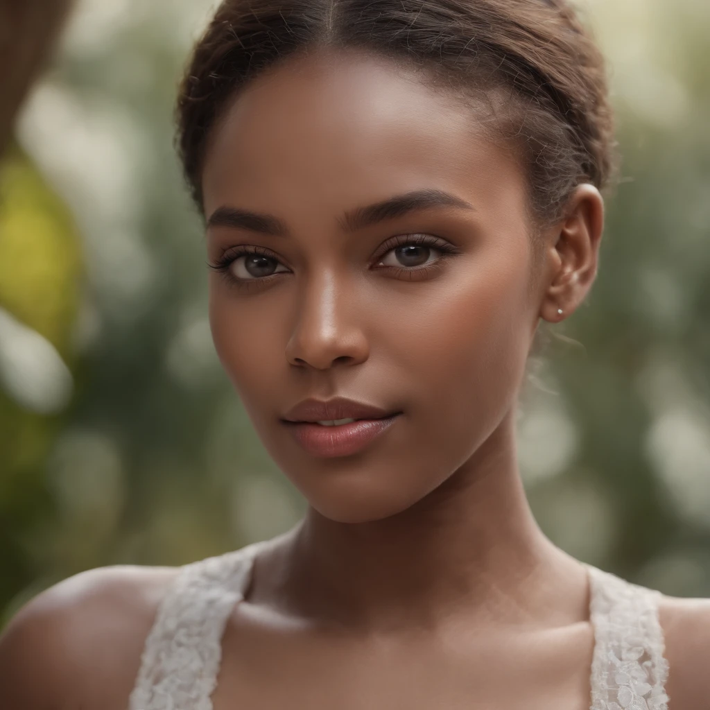 Black women,20yearsold,slight wrinkles, beautiful, Extremes and gaps, hyper photorealism, 8K, yes, hyper photorealism,  coverage, (professional 3d render:1.3) (Realistic:1.3) most beautiful artwork photo in the world, Features soft and caring, Full body 8K unified rendering, action  shot, skin pore, calm lighting, heavyshading, Detailed, Detailed face, (vibrant, photograph realistic, Realistic, Dramatic, Sharp focus, 8K), (Intricate:1.4), decadent, (Highly detailed:1.4), Digital painting, rendering by octane, art  stations, concept-art, smooth, Sharp focus, illustration,