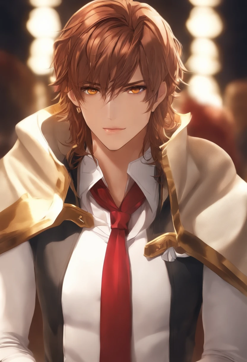 (melhor qualidade,Foco em anime),(Handsome,atraente) (short hair),(cabelos ruivos),(olhos amarelos),(1 menino),(Fantasia do Doutor),(vivid colors),(foco nítido),(ultra-detalhado), (Realistic),(fotorrealista:1.37),(retrato),(profissional),(studio lighting),(Red Cross symbol)Fantasia do Doutor, alta qualidade, Foco em anime, Macho bonito, 1 menino, red hair, olhos amarelos,