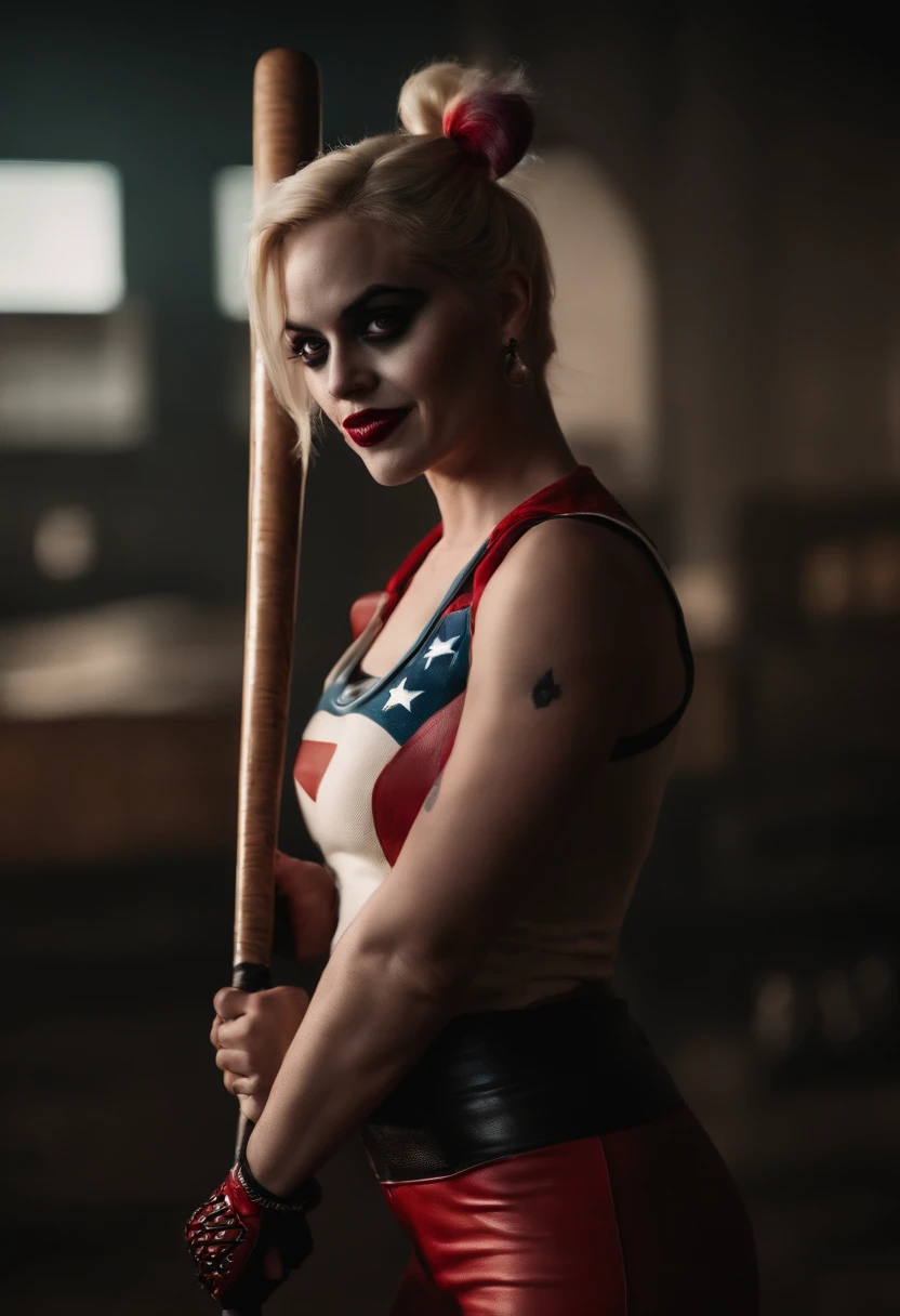 nsfw harley quinn fucking baseball bat