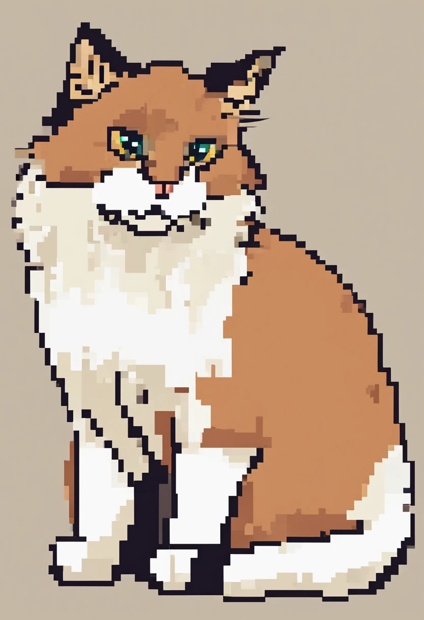 fluffy cat