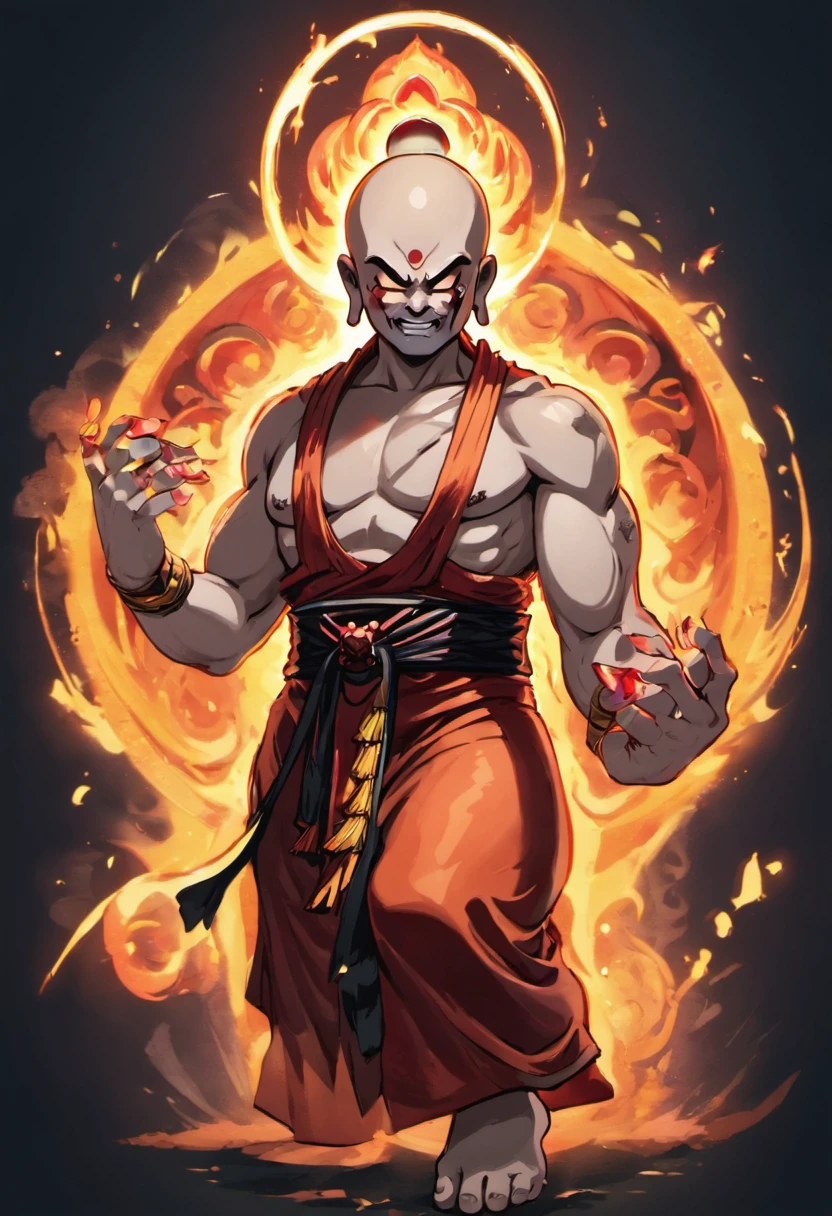 Buddha como um personagem de Mortal Kombat