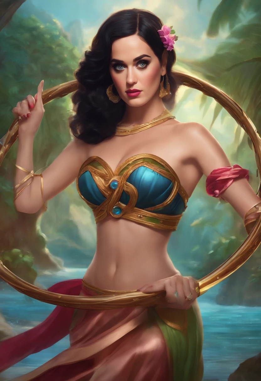 There is a curvaceous woman (large breasts, cleavage, shaved side hairstyle) with Tribal tattoos all over her body and wearing a long flowing dress made of water and mist, a beautiful artwork illustration, stunning digital illustration, Jen Bartel, exquisite digital illustration, beautiful digital illustration, intricate digital painting, digital painting | intricate, highly detailed vector art, in style of digital illustration, gorgeous digital art, vector behance hd jesper ejsing, beautiful digital artwork