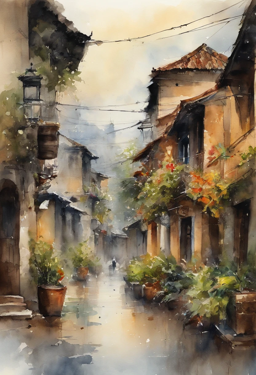 Best quality, masutepiece, 超A high resolution, (Photos realistic:1.4), surrealism, Dream-like,fusionart,Hanoi streets in the background
