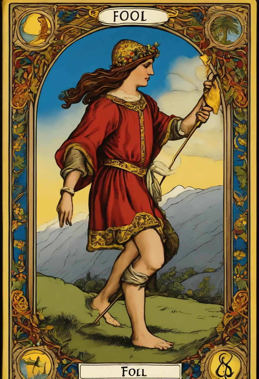 tarot card The Fool Meaning innocence, new beginnings, free spirit Reversed: recklessness, taken advantage of, inconsideration
