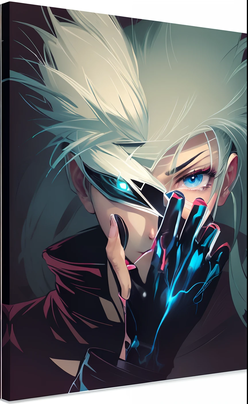 Same face , attitude face, anime face,