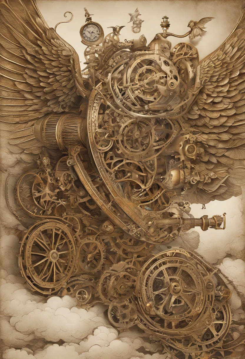 ((of the highest quality, 8K,RAW photo)), (Realistic, Photorealistic: 1.37), (Head focus: 1.1), flying pig, Wings, A pig flew into the sky, Flying pigs、Clouds、Pigs with wings、Pigs with wings、Department composition, Masterpiece, Super, High quality, Award-Awarded, Best quality, A high resolution, 8K。