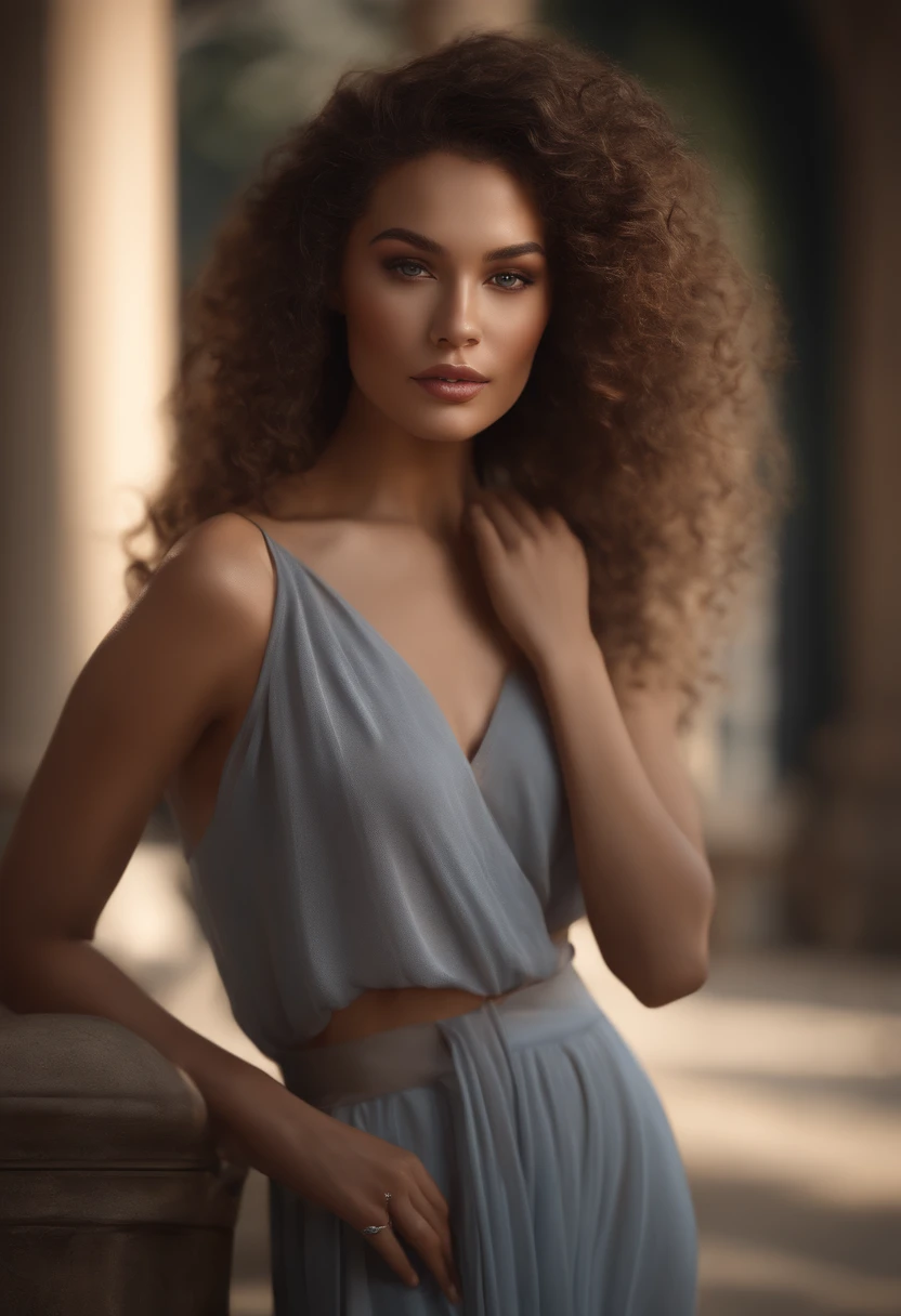 (best quality,4k,8k,highres,masterpiece:1.2),physically-based rendering,(realistic,photorealistic,photo-realistic:1.37),beautiful detailed eyes,beautiful detailed lips,extremely detailed eyes and face,longeyelashes,curly flowing hair,slim figure,charming smile,dewy skin,tattoos on body,sensual lips,natural beauty,glowing complexion,androgynous look,confident pose,fashionable,natural lighting,soft colors,nude,bare skin,subtle contours,life-like details,classic artistry,artistic representation,graceful silhouette,body proportions,athletic build,strategic shadows,implied movement,subtle sensuality,dreamy atmosphere,vibrant energy,ethereal and elegant,unconventional beauty,expressive gaze,idealized form,emotionally captivating.