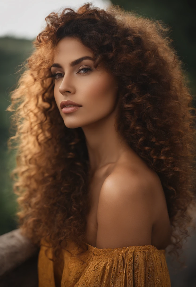 curly hair