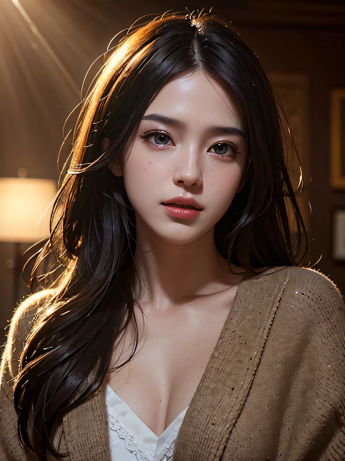 masterpiece, best quality, high quality, High definition, High quality texture, High quality shadow, high detail, realistic, Cinematic Light, sidelighting, Lens Flare, Ray tracing, sharp focus,