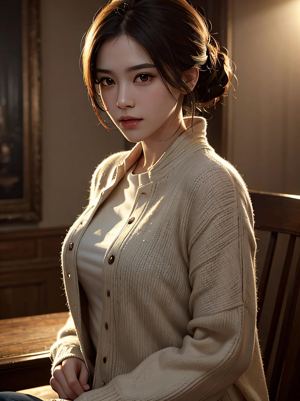 masterpiece, best quality, high quality, High definition, High quality texture, High quality shadow, high detail, realistic, Cinematic Light, sidelighting, Lens Flare, Ray tracing, sharp focus,