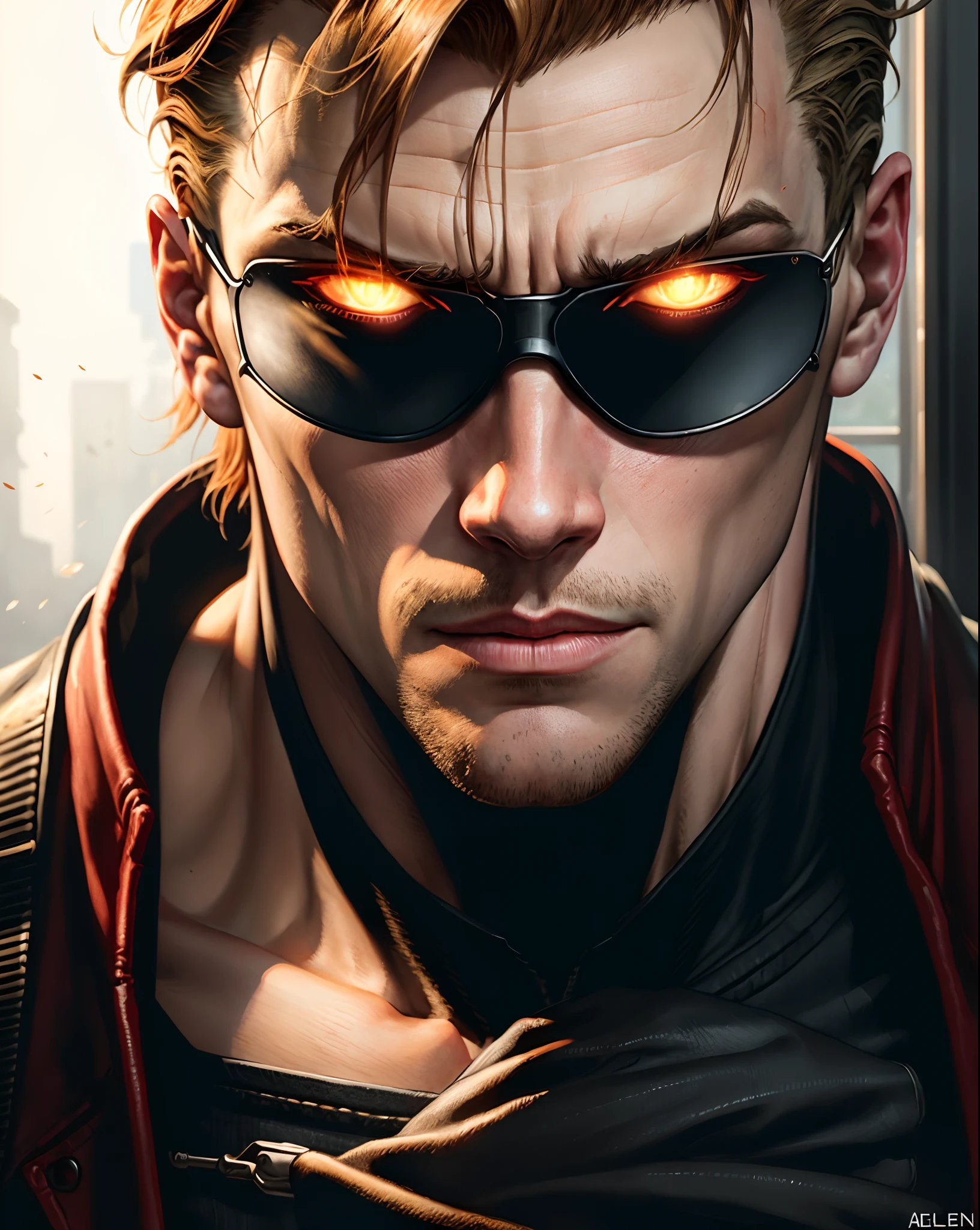 Albert wesker, retrato, Game Chart