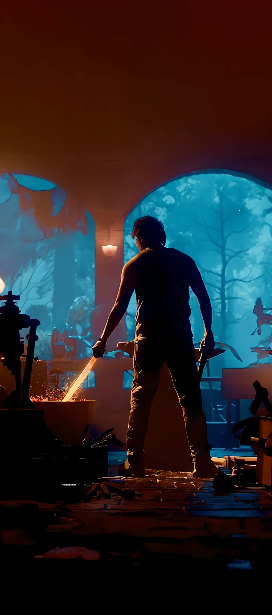 Make it super attractive in ultra hd quality with zoom. And make a animated thalaphati like this image has.