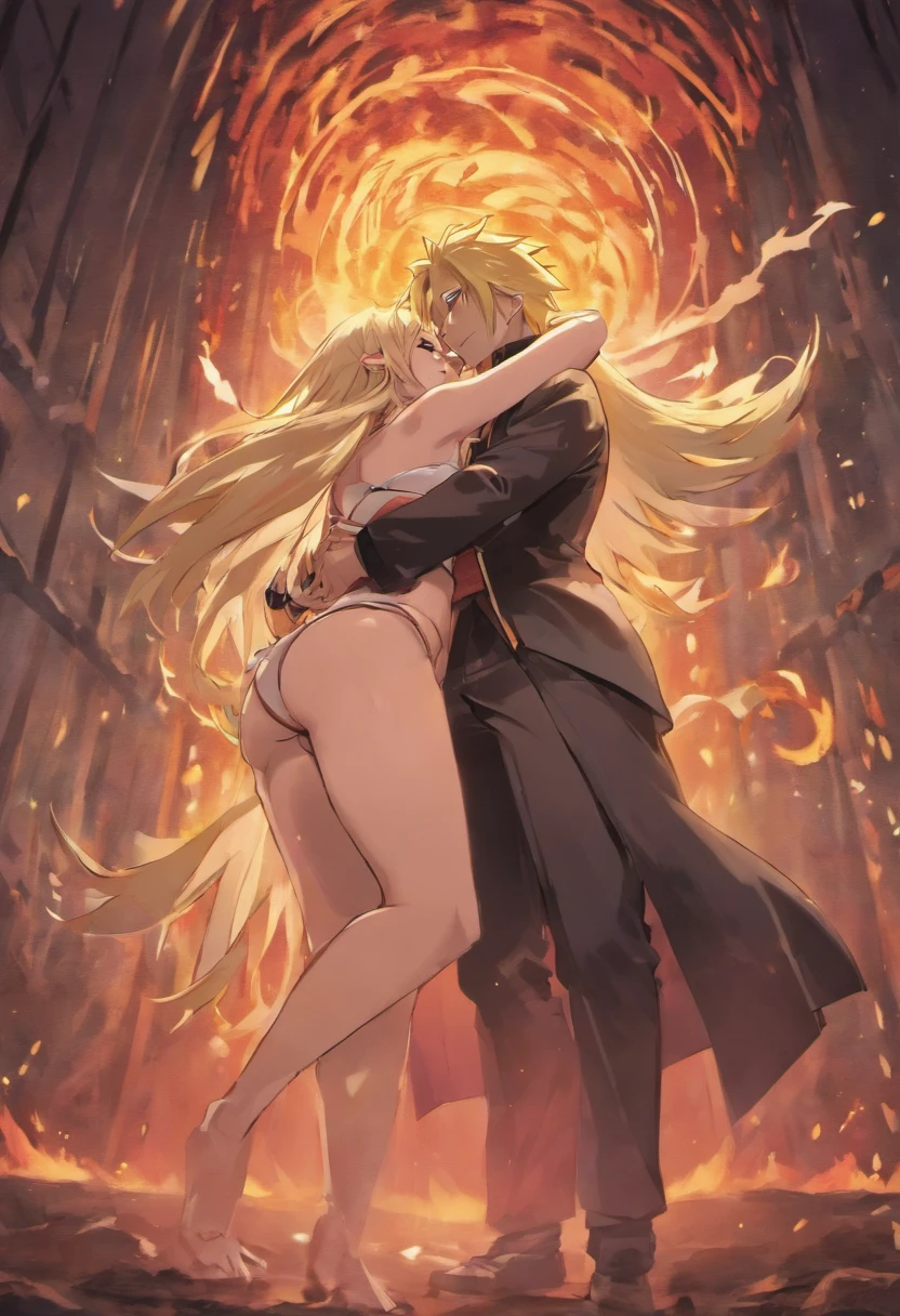 lady tsunade getting fucked by naruto with a big black cock