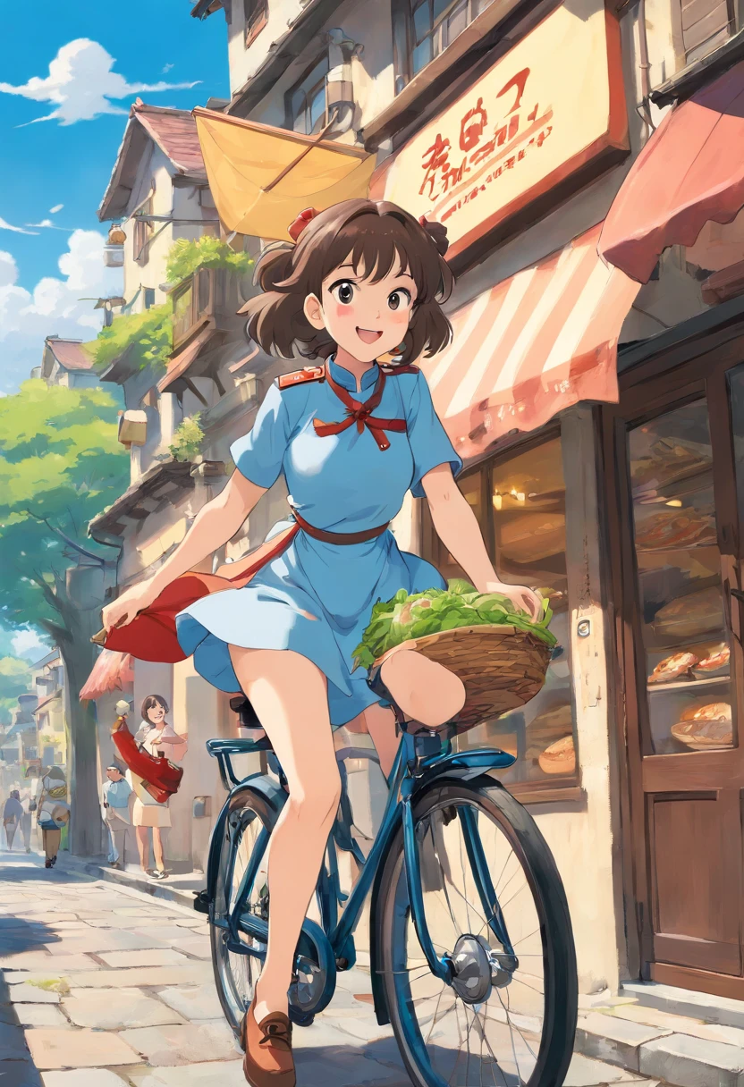 pizzeria　delivery　chee　uniformss　年轻　Naughty Poses　cute little　tits out　friendly