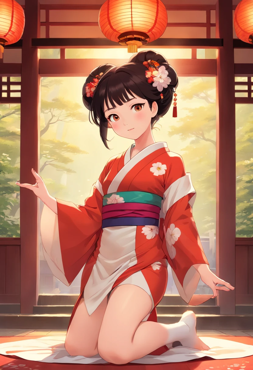 Maiko kyoto dance uniformss 年轻 Naughty Poses cute little tits out friendly