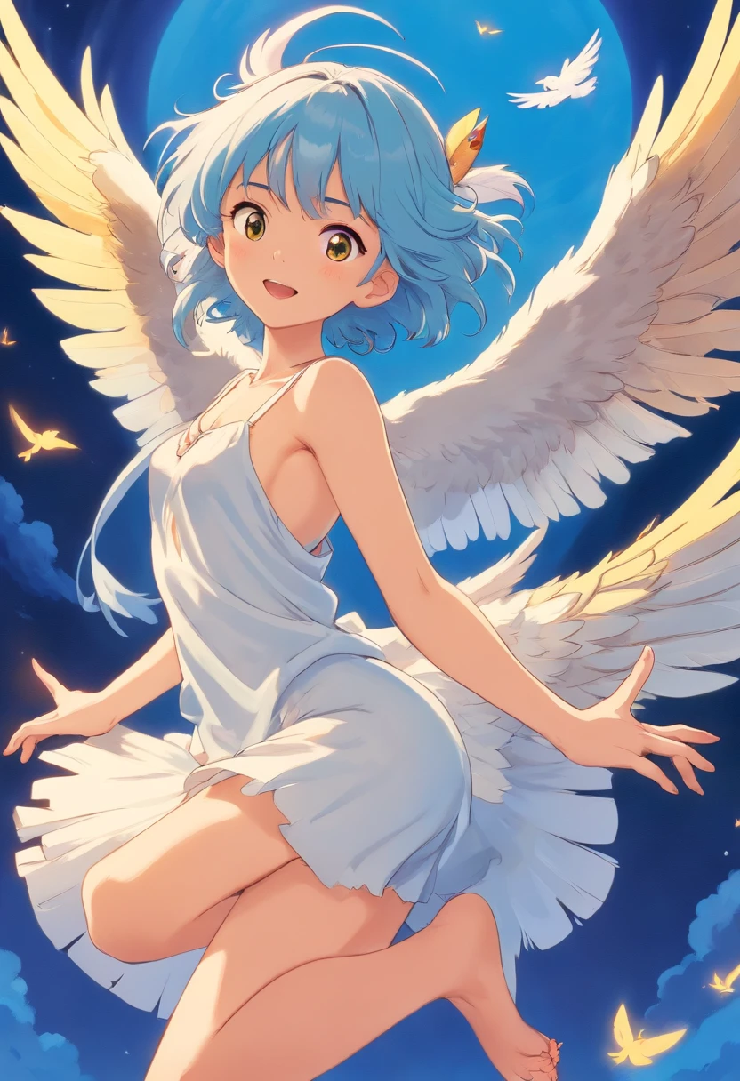 Harpy　天空　dance　年轻　Naughty Poses　cute little　tits out　friendly