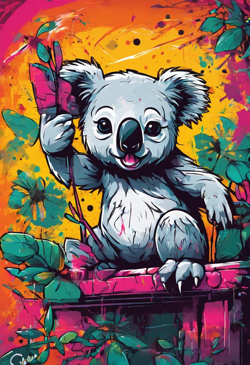 Make a koala angry