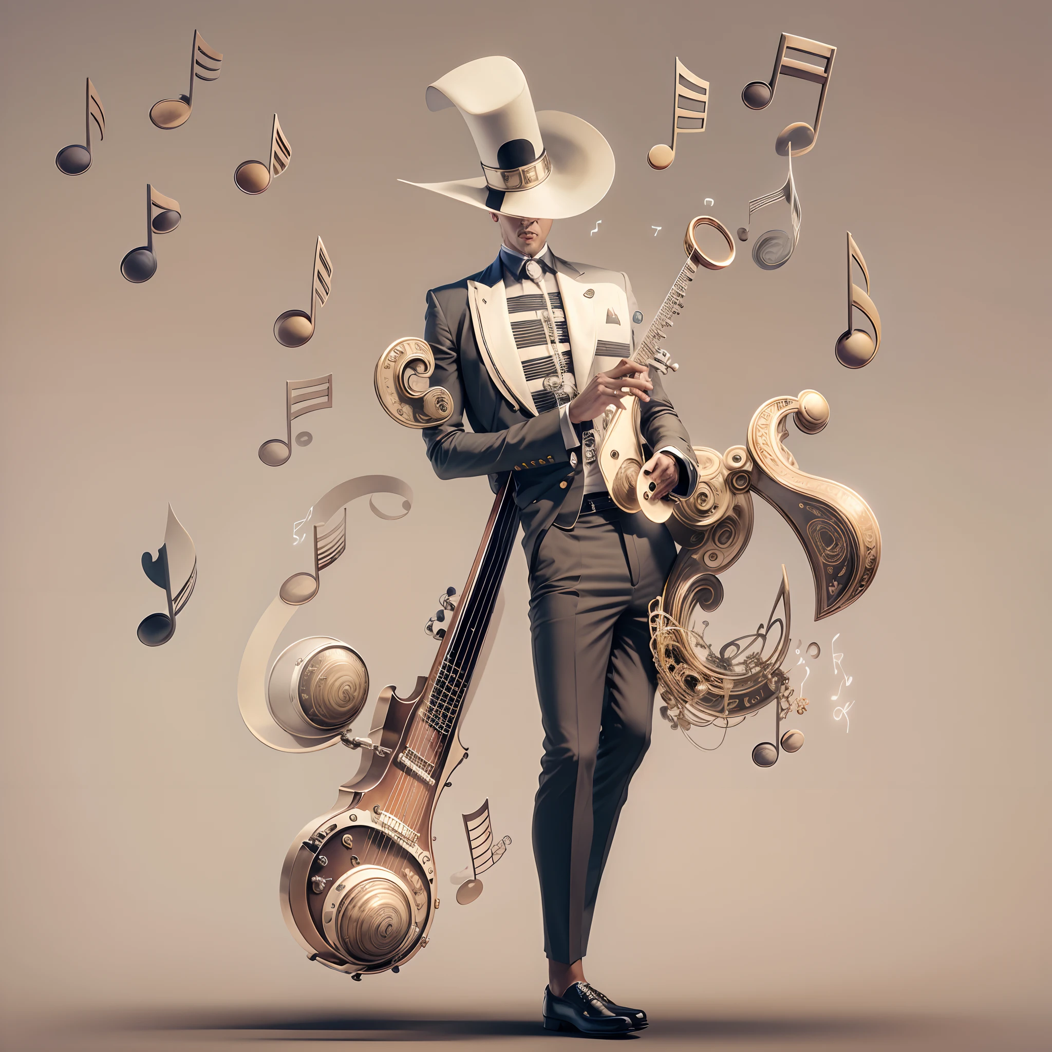 Musical Note Man