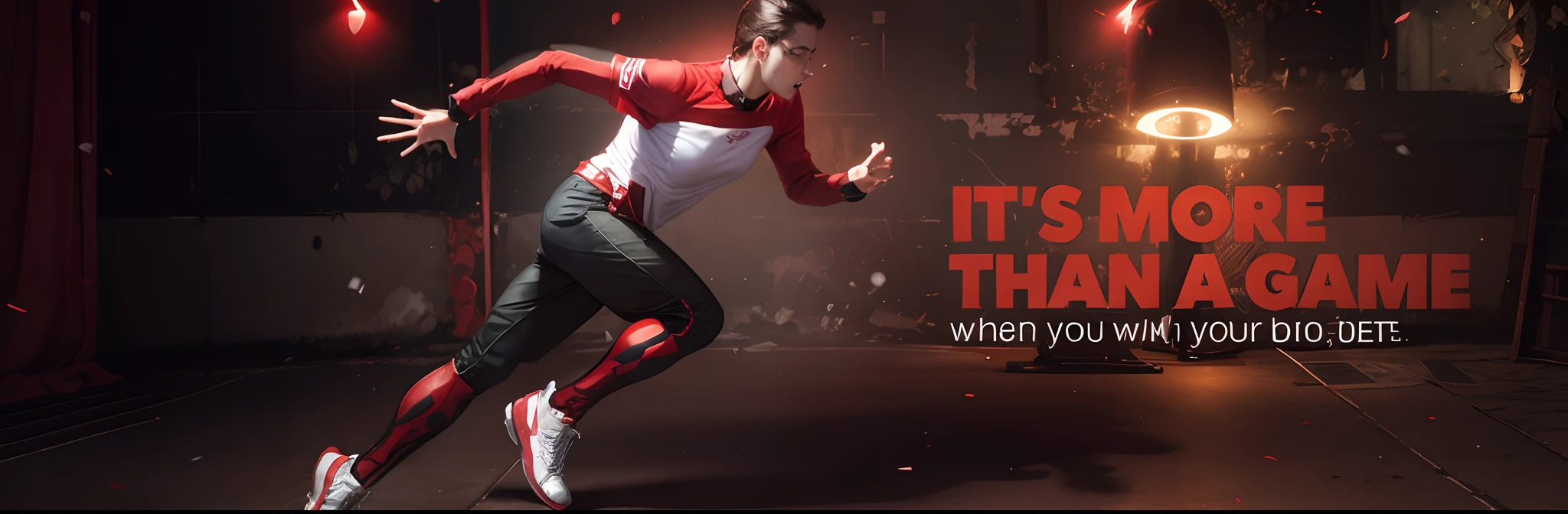 Change your clothes to red