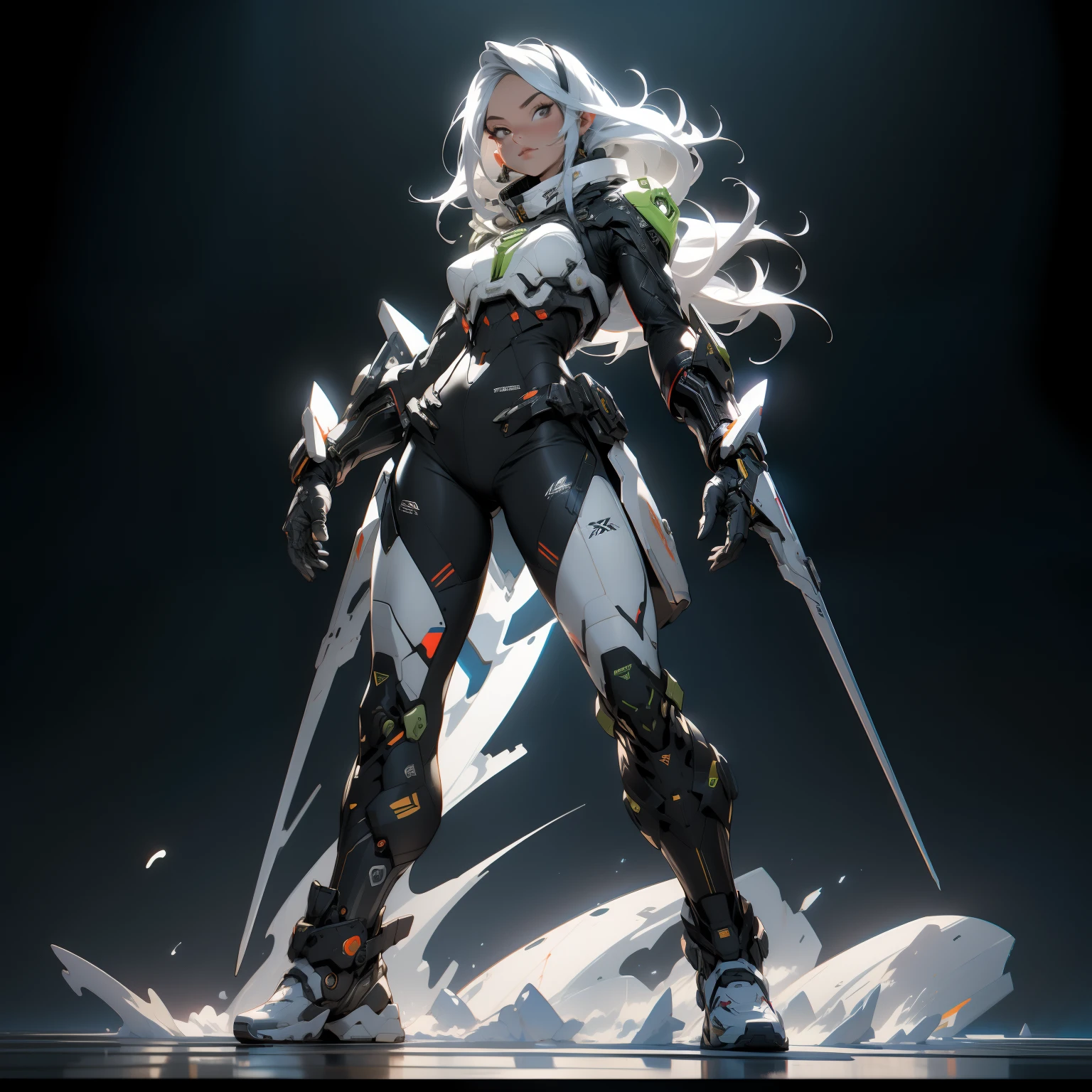 (((full body))), (((standing))), (((adult woman))), ((Best quality)), ((masterpiece)), (detailed: 1.4), (Absurd), 35-year-old adult woman warrior with micro thong in the style of Simon Bisley, 2 piece clothing, long white hair, tattoo on the arms, cybernetic hand, pastel, centered, scale to fit the dimensions, HDR (High Dynamic Range),Ray Tracing,NVIDIA RTX,Super-Resolution,Unreal 5,Subsurface dispersion, PBR texture, Post-processing, Anisotropic filtering, Depth of field, Maximum clarity and sharpness, Multilayer textures, Albedo and specular maps, Surface shading, Accurate simulation of light-material interaction, Perfect proportions, Octane Render, Two-tone lighting, Wide aperture, Low ISO, White balance, Rule of thirds, 8K RAW