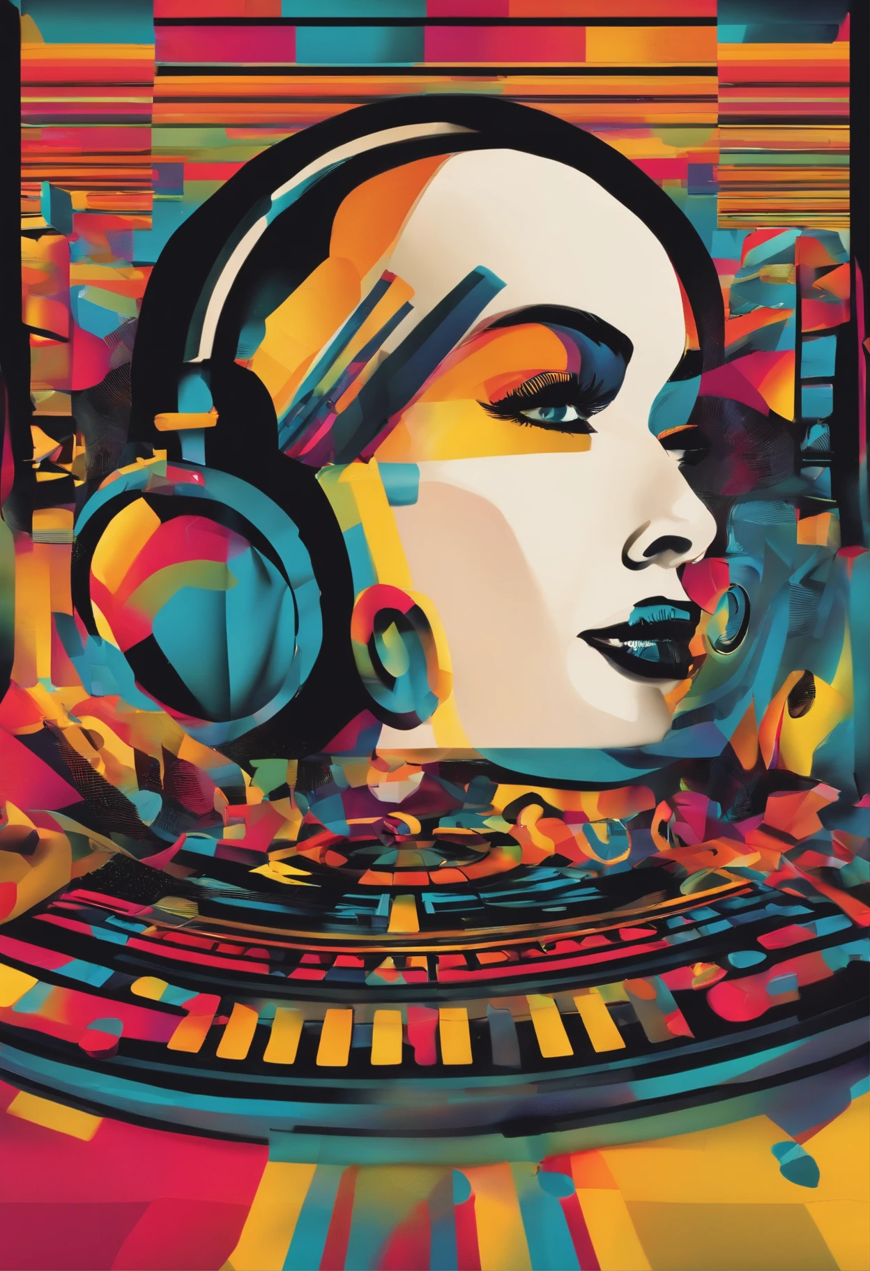 Modern music background,Photography-themed exhibition,Fresh ideas,The theme is prominent,Bold colors,best qualtiy