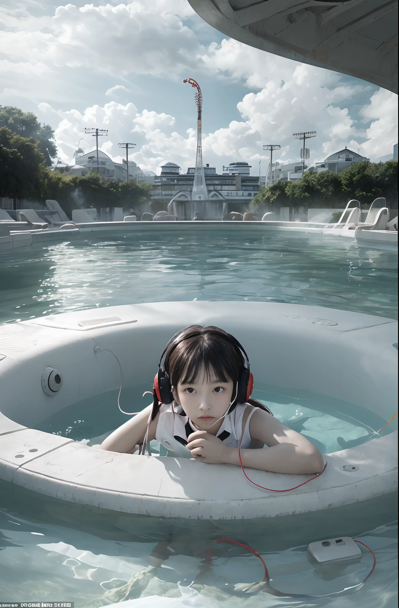 Sea Artbot
Control Net
13:09:08
- [ ] Digital Printing Machine Poster, Technical schematic from front and side views of construction paper.、The bold text in the background is「Jellyfish style water-cooled headphones」, product, Illustration. Central depiction: ager in Japan in cool oriental style wearing retro design headphones, Headphone Design: Vintage aesthetics and modern functionality, Integrated thin water flow pipe resembling jellyfish tendrils, Auditory environment: Showed a gentle murmur of underwater sound emanating from headphones, Imitating the aquatic atmosphere, Spiritual tranquility: The expression of the girl's face and posture reflects mental tranquility, Shows the soothing effect of aquatic whispers, Juxtaposition: Emphasized a harmonious blend of modern hearing technology and nature's calming essence, See the story: A story of art seeking mental stability in a chaotic modern world、Subtly implied by design elements and annotations, Symbolism: The similarity of jellyfish provides a unique aesthetic, Symbolizes a gentle drift into serene contemplation, Technical Specifications: Ultra-detailed graphite rendering at 8K resolution、Accurate depiction of each element is ensured, Important Suggestions, and feature pointers, Instruction manual: Next to the main illustration, In the instruction guide、More information about assembling and using the headphones, Provide a practical touch to artistic blueprints. 8K, conceptual art
