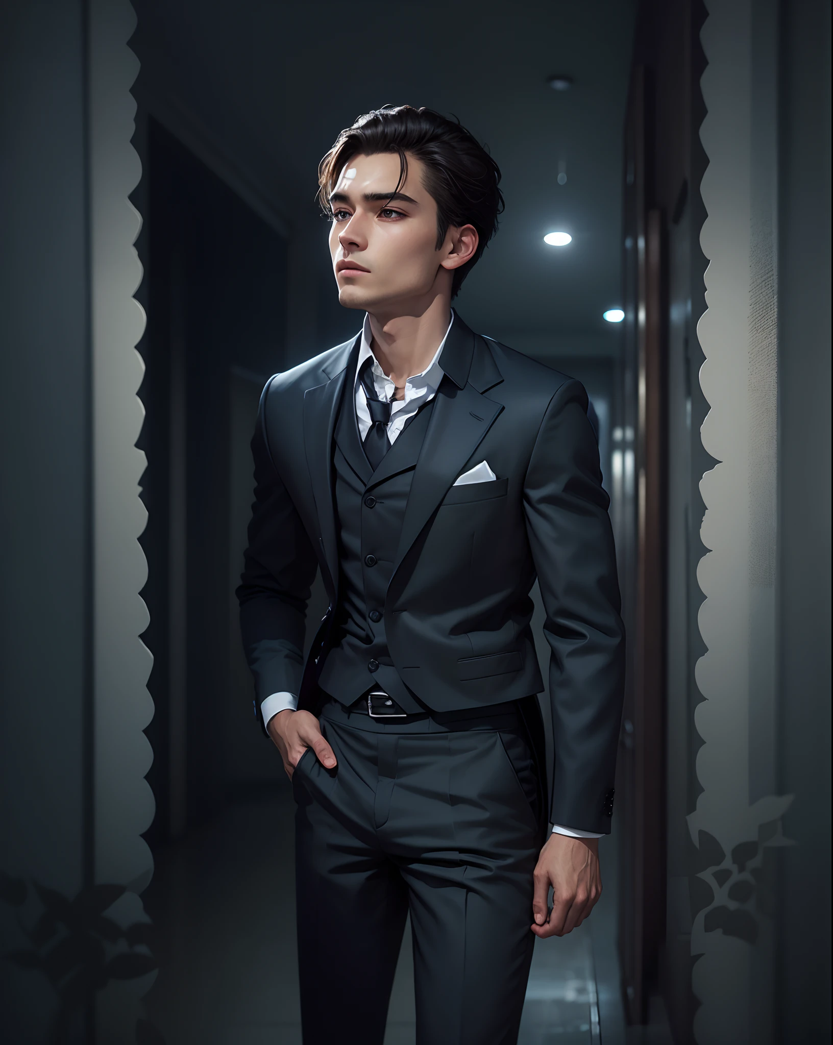 Formal Suit And Change Background