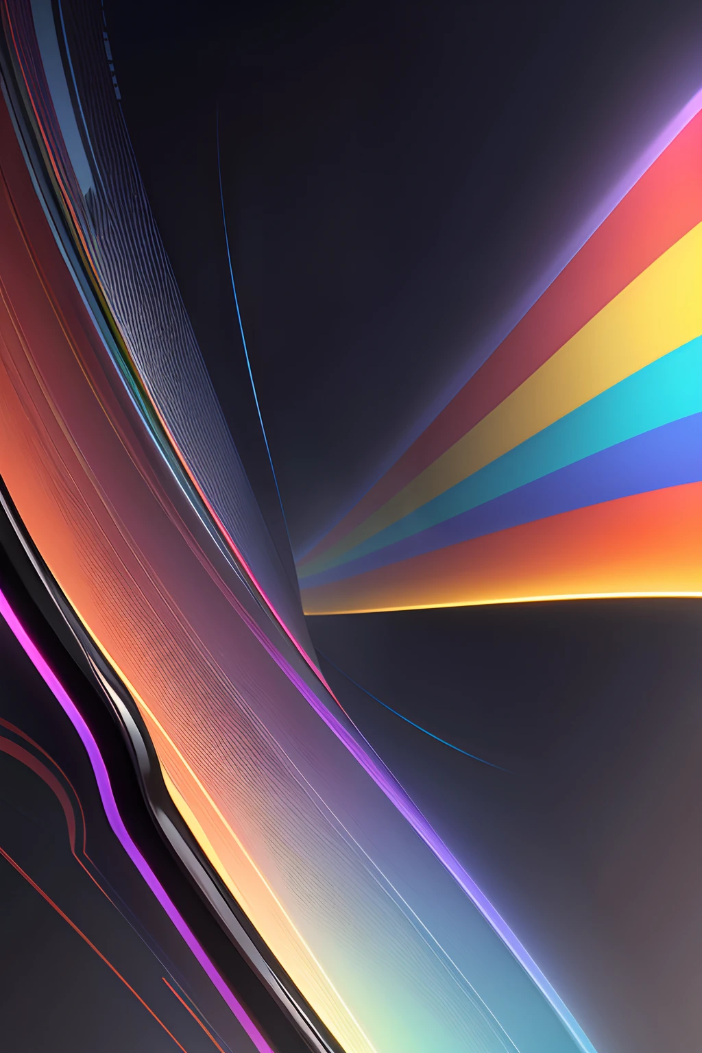 abstracted,Beautiful,rainbow,Wallpaper phone